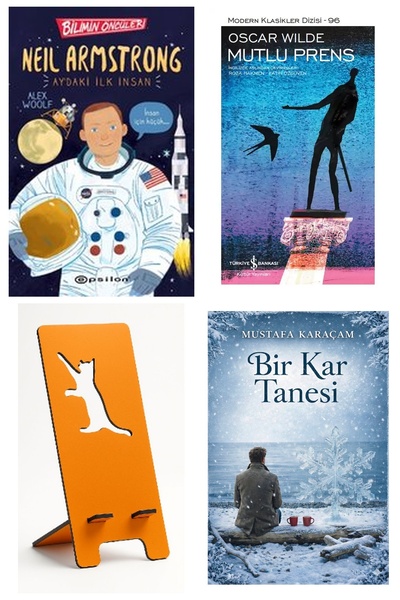 TÜRKİYE İŞ BANKASI KÜLTÜR YAYINLARI Neil Armstrong: Ay'daki İlk İnsan - Bilim...