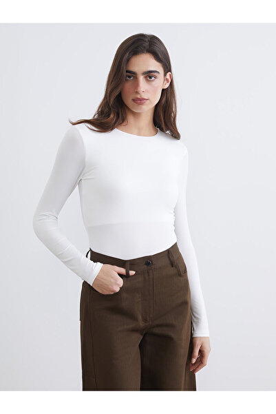 LC Waikiki Hilfa Yeni Sezon Bisiklet Yaka Kadın Triko Badi