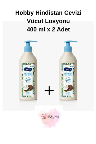 Hobby Vücut Losyonu Hindistan Cevizi 400 ml