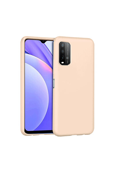 cepmoda غطاء/حافظة REDMİ "9T" ناعمة الملمس مبطنة بالقطيفة من الداخل [PUDRA]