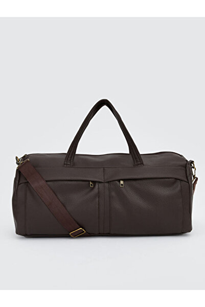 LC Waikiki Shining Choices Leather-Look Men's Travel Bag from Shining Store