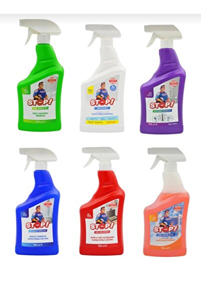 STOP Forte Temizlik Paketi 6'lı Set Leke yağ kir bakım seti