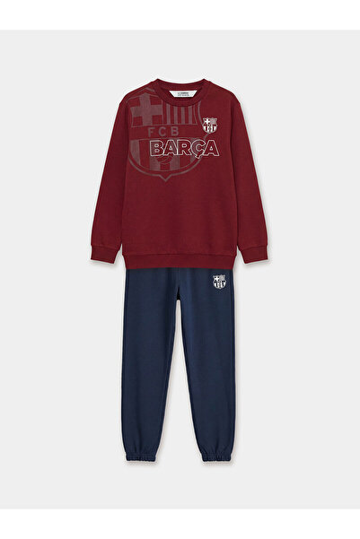 LC Waikiki طقم بدلة رياضية للأولاد من بيك نيو سيزون FC برشلونة مطبوع