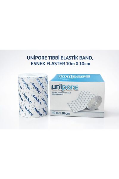 Unipore Tıbbi Elastik Band Esnek Flaster 10m X 10cm (1 ADET)