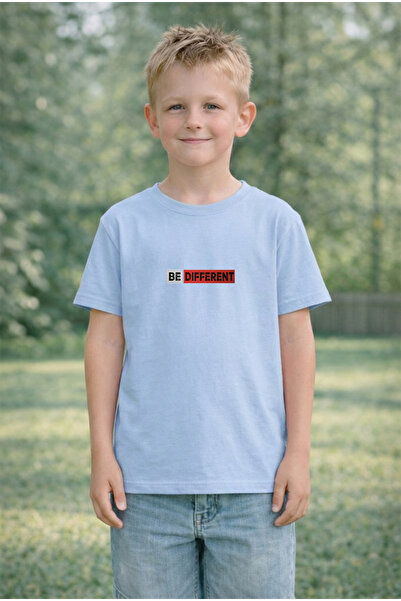 LORVEX 100% Cotton Kids T-Shirt Comfortable Fit Different Be Yourself Printed...