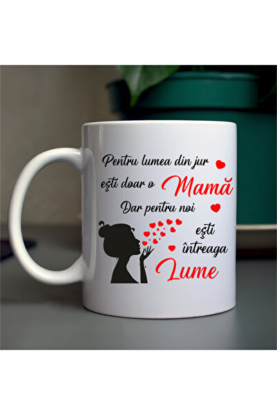 OEM Personalized ceramic mug PrintShop message for MOM - The perfect gift