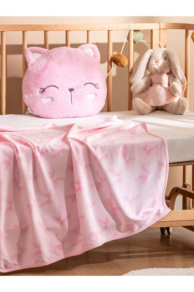 LC Waikiki Sparkling Choices Printed Baby Girl Blanket from Shining Store