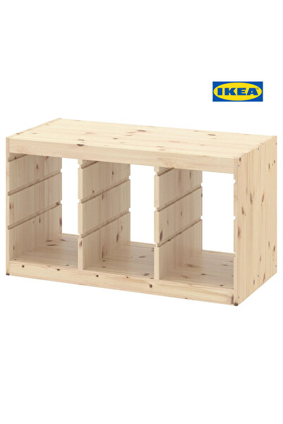 IKEA TROFAST Saklama Ünitesi İskeleti, Açık Beyaz Vernikli Çam, 94x52 cm