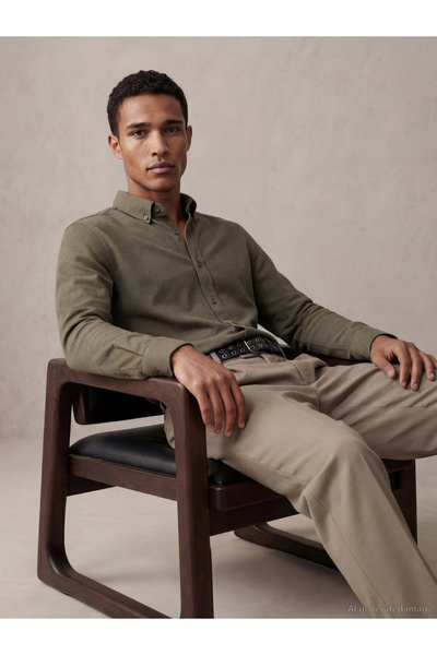 LC Waikiki Rmz Gi̇yi̇m Farkiyla Slim Fit Men's Shirt