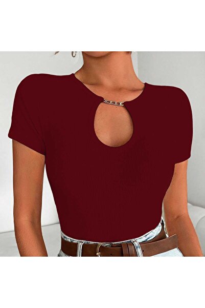 INFİVENTO Women's Chain Detailed Blouse
