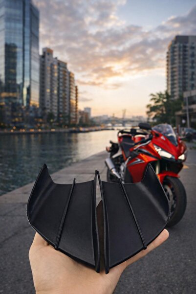 ESEN 3D GARAGE pcx ön yan kanatları – Front Wing Spoiler | Racing Style Unive...