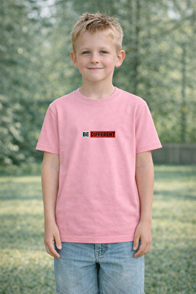 LORVEX Παιδικό μπλουζάκι από 100% βαμβάκι, άνετη εφαρμογή, μπλουζάκι με στάμπ...