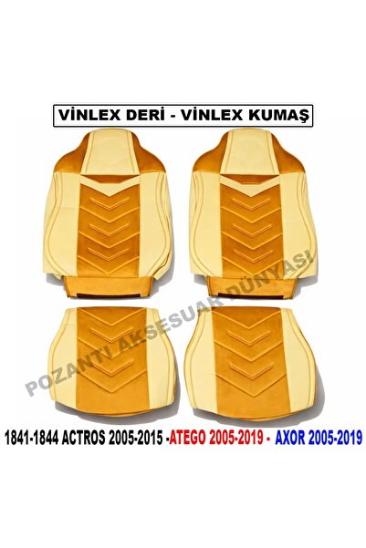 pozantiaksesuardunyasi Mercedes Axor/Atego (2005–2019) Compatible Vinlex Leat...