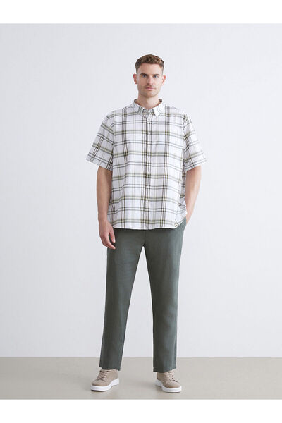 LC Waikiki Nevavm Standard Fit Men's Chino Pants with a Difference