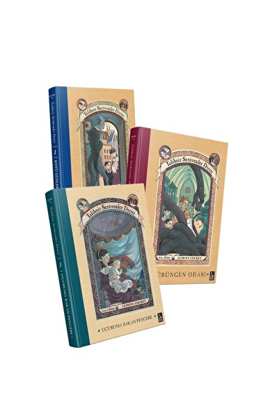 XLibris Talihsiz Serüvenler (Ciltli) 1-3. Ciltler 3 Kitap Takım