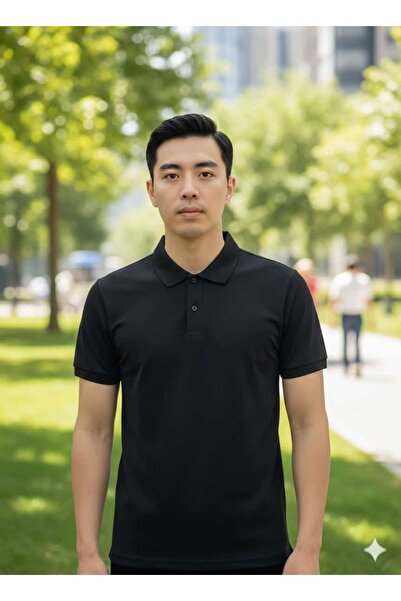 EAS GİYİM Buttoned Polo Collar T-Shirt