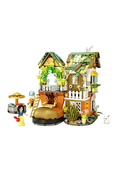 ATABY سلسلة منازل لوز: كوخ القزم |   709 قطعة من المكعبات الصغيرة |   6+ سنوا...