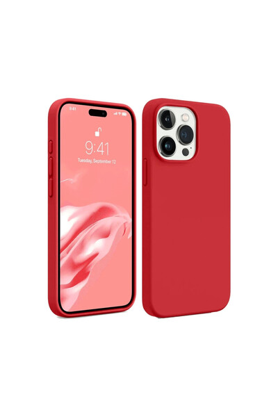 cepmoda iPhone "15 Pro" Thin Flexible Silicone Phone Case / Soft Slim Fit Cov...