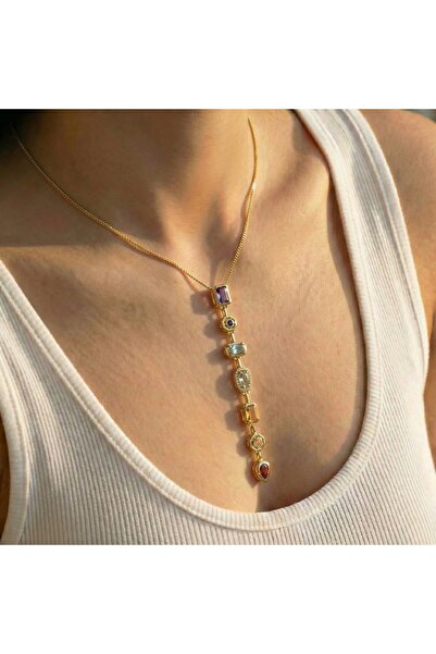 AccessoriesCınCık 316L Steel Anti-Tarnish Women's Necklace |   Gold Color Col...