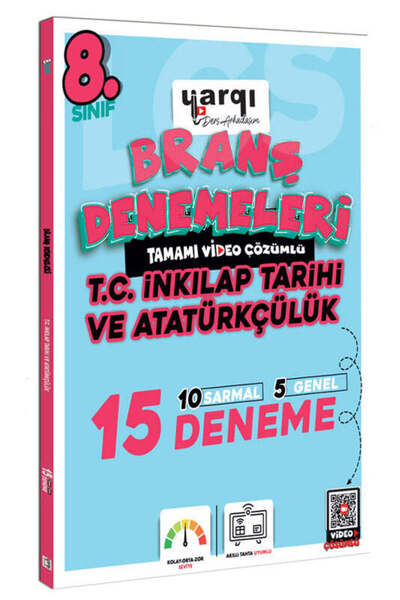 Yargı Yayınevi Yargı Ders Arkadaşım 8.Sınıf Tamamı Video Çözümlü İnkılap Tari...