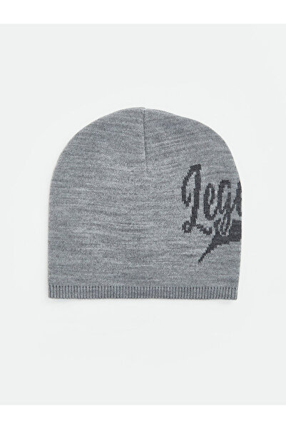LC Waikiki Rmz Gi̇yi̇m Farkiyla Printed Boy's Knitwear Beanie