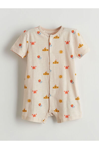 LC Waikiki I Organic Fabric Printed Baby Boy Jumpsuit from Freezen Store