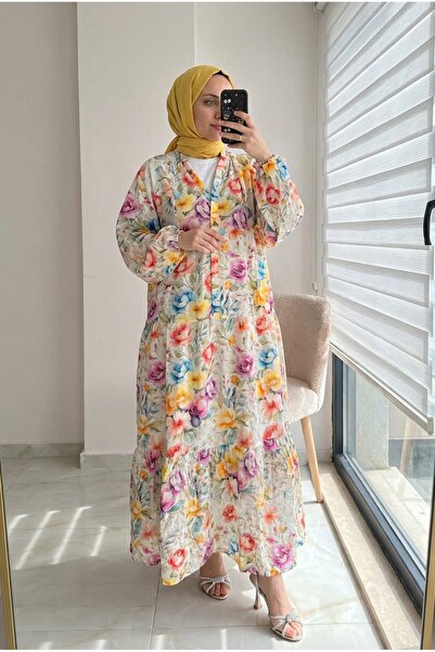 Kirazca Butik Women's Layered Skirted Long Summer Dress