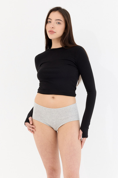 Naphor Air Gri Boyshort Külot