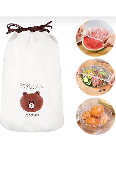 Funny Life 100 قطعة من أغطية الأواني والصحون العملية التي تحافظ على النضارة -...