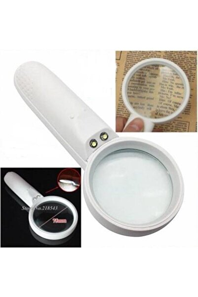 Tasco Işıklı Büyüteç Led Aydınlatmalı 75mm 3x Büyütme