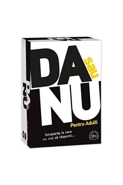 OEM Yes or No Board Game for Adults, Black