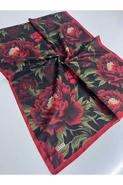 ZER Florea Shawl Red Clove