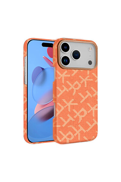 eco port غطاء آيفون 17 برو فيجا ماج سيف - برتقالي فاتح