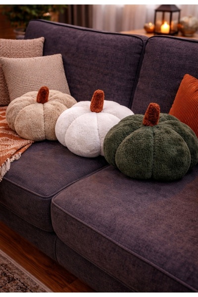 oiphome Λούτρινο κολοκύθι 3ΧΡΩΜΑ 3ΤΕΜΑΧΙΑ 30 ΕΚ.