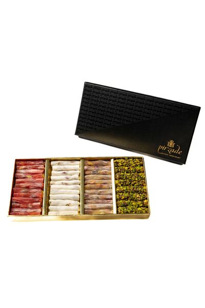 Gold Karışık Serisi No.5 ANTEP FISTIKLI KARIŞIK FİTİL LOKUM (600 gr)
