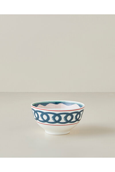 English Home Florend Bone Porcelain Snack Bowl 11.5 cm Colorful