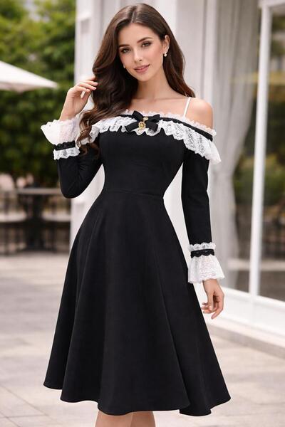 Laftah Soft short dress for Eid