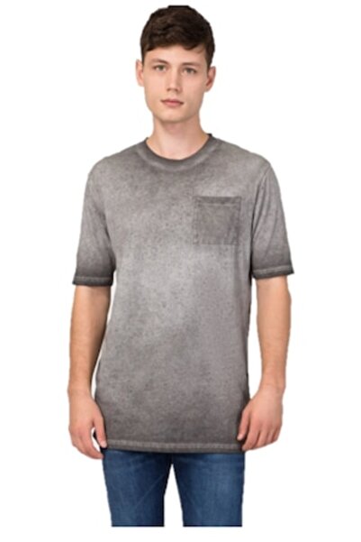 Pepe Jeans Tricou bărbătesc cu guler rotund, gri XL