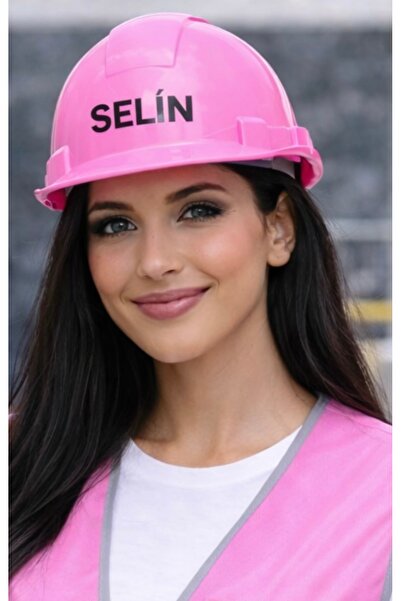 Teknik Pembe Baret Ayarlanabilir Vidalı ( isim baskılı )