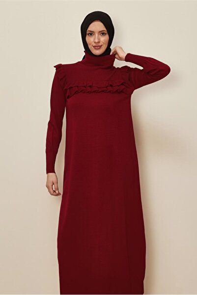 Alvina FRILLED KNITWEAR DRESS 43198