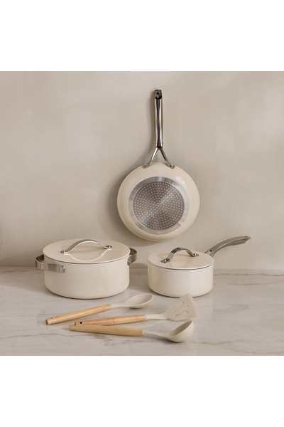 Generic طقم أواني طهي لا كوتشينا 8 قطع