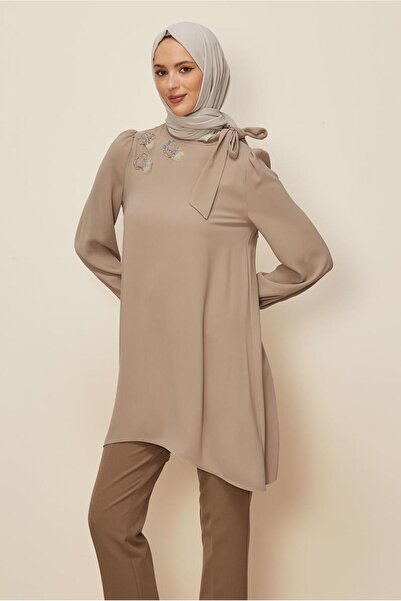 Alvina Collar Tied Tunic 45171