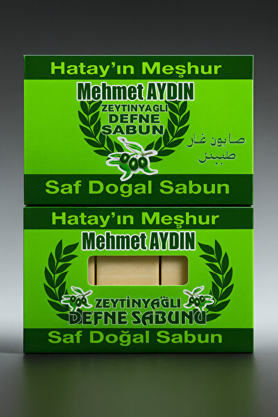Mehmet Aydın Zeytinyağlı Defne Sabunu 480 gram X 2