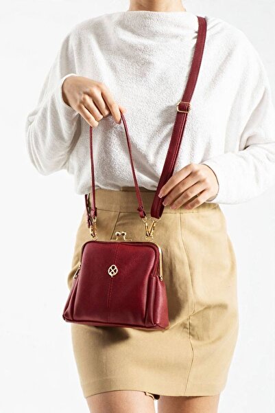 Berlin bags Geantă de damă Marlon cu patru compartimente, cu detaliu Burs și ...