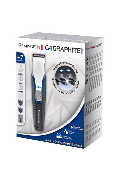 Remington مجموعة العناية الشخصية المتعددة من سلسلة الجرافيت G 4، صفحة 4000