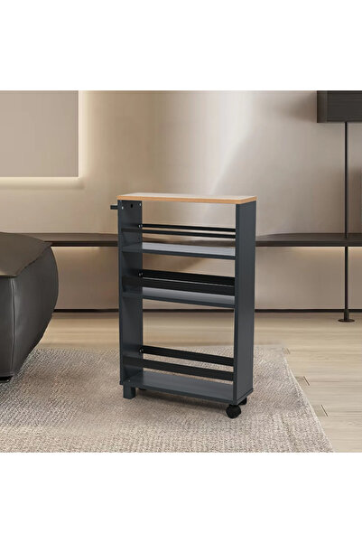 Generic Leo Bathroom Corner Trolley - 50x15x79 cm