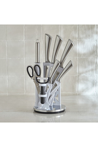 Generic Glisten 9-Piece Knife Block Set