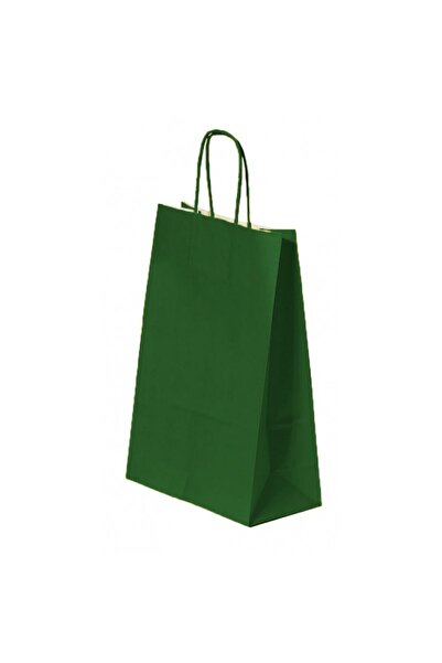 Colorarte Gift bag 99168 / 93989, A4, 22x31x10cm, 90g/sqm, dark green, twiste...