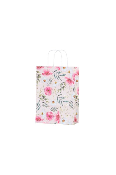 Colorarte Gift bag 27667, A4, 22x31x10cm, 90g/sqm, ivory, twisted paper handl...