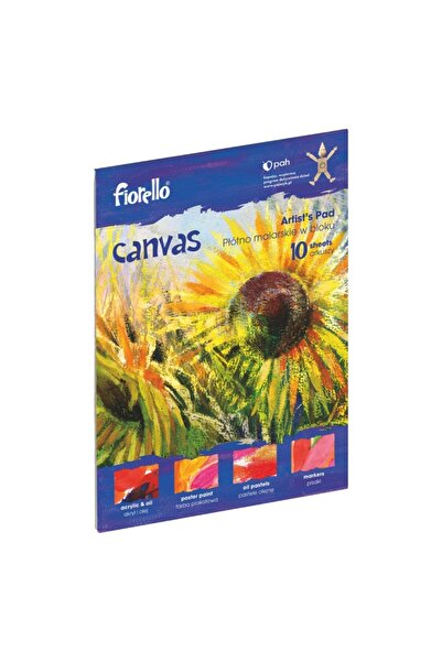 Fiorello Bloc de desen Fiorello, 10 file, 300g/mp, 227x300mm, cu panza canvas...